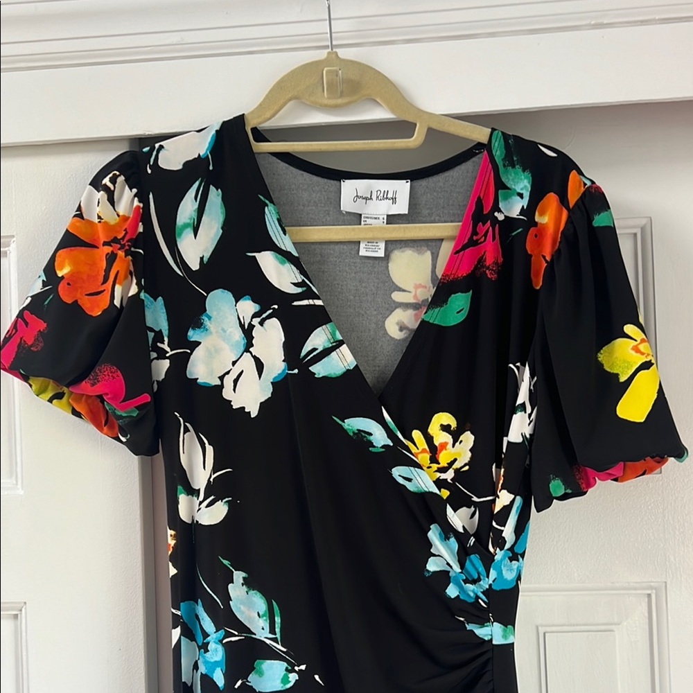 Floral Wrap Dress